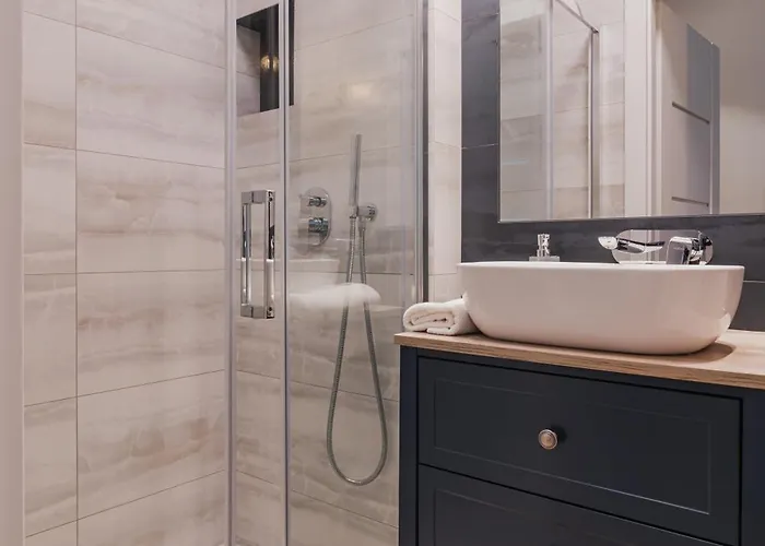 아파트 Totu Angielska Grobla Old Town 그단스크